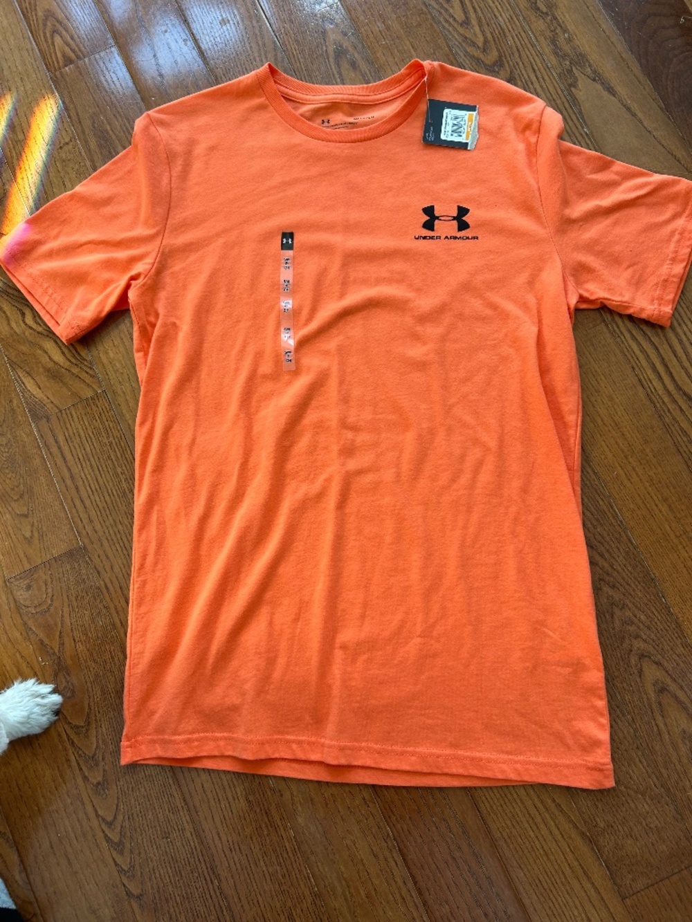 Under Armour NWT orange S t-shirt
